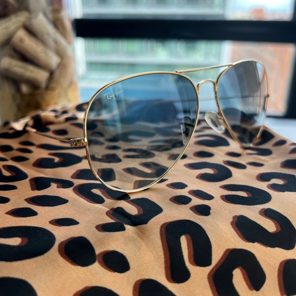 Ray-ban RB3025 Aviator Large Metal Sunglasses